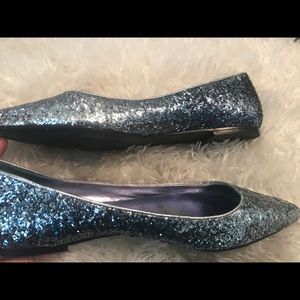 Zara Women Glitter ombre flats